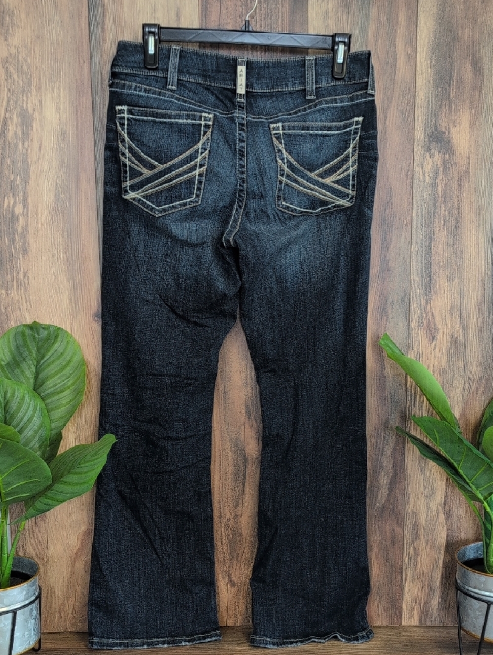 Ariat REAL Denim Perfect Rise Lexie Boot Cut Jeans 33R        M315